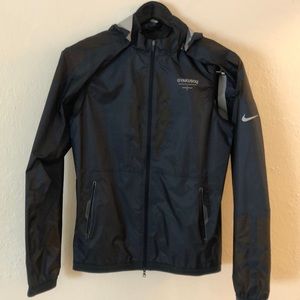 nike reflective windbreaker men's